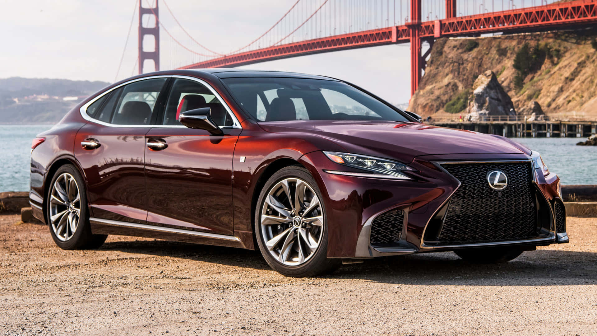 Luxury Redefined in the Lexus LS 500 Wallpaper