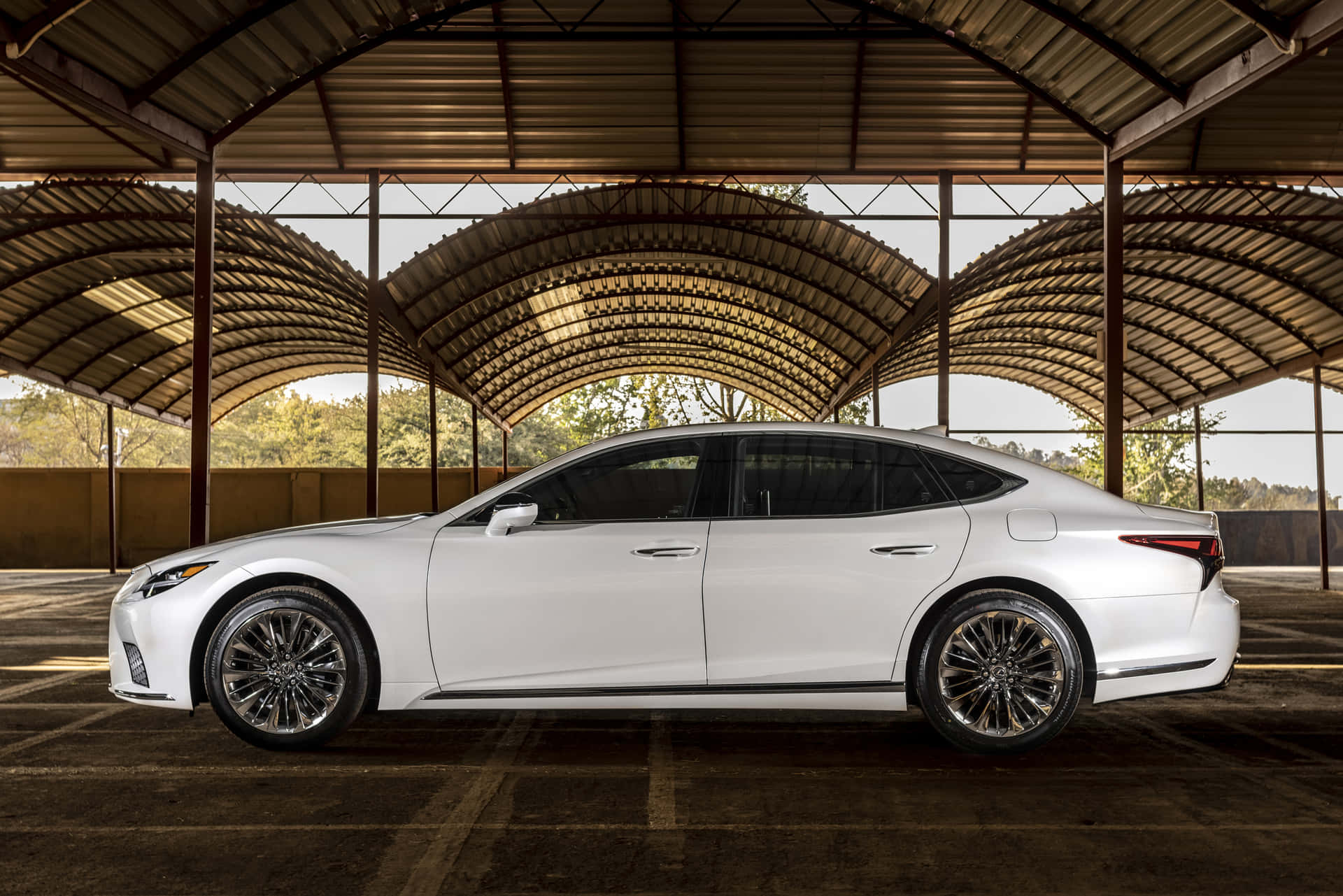 Lexus LS 500 - The Ultimate Luxury Sedan Wallpaper