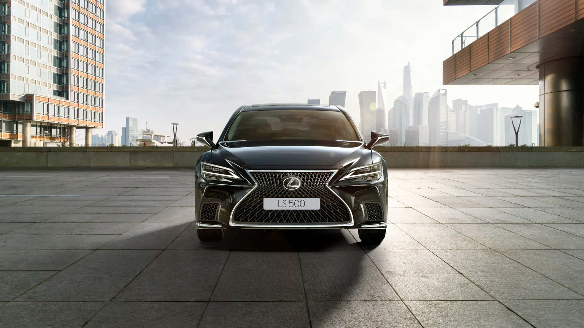 Experimentael Lujo Con El Impresionante Lexus Ls 500 Fondo de pantalla