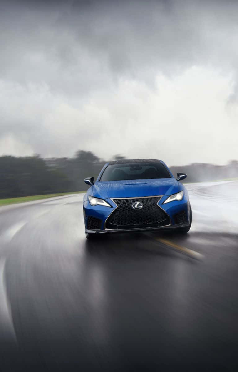 Experience the Thrill - Lexus RC F Sports Coupe Wallpaper