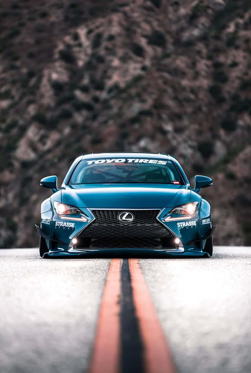 Striking Performance - The Lexus RC F Sports Coupe Wallpaper