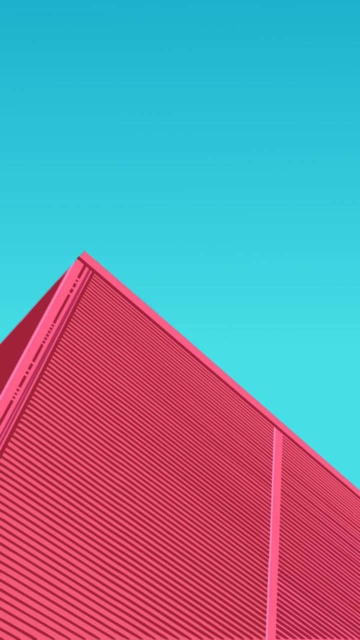 LG G4 Pink Building Wallpaper