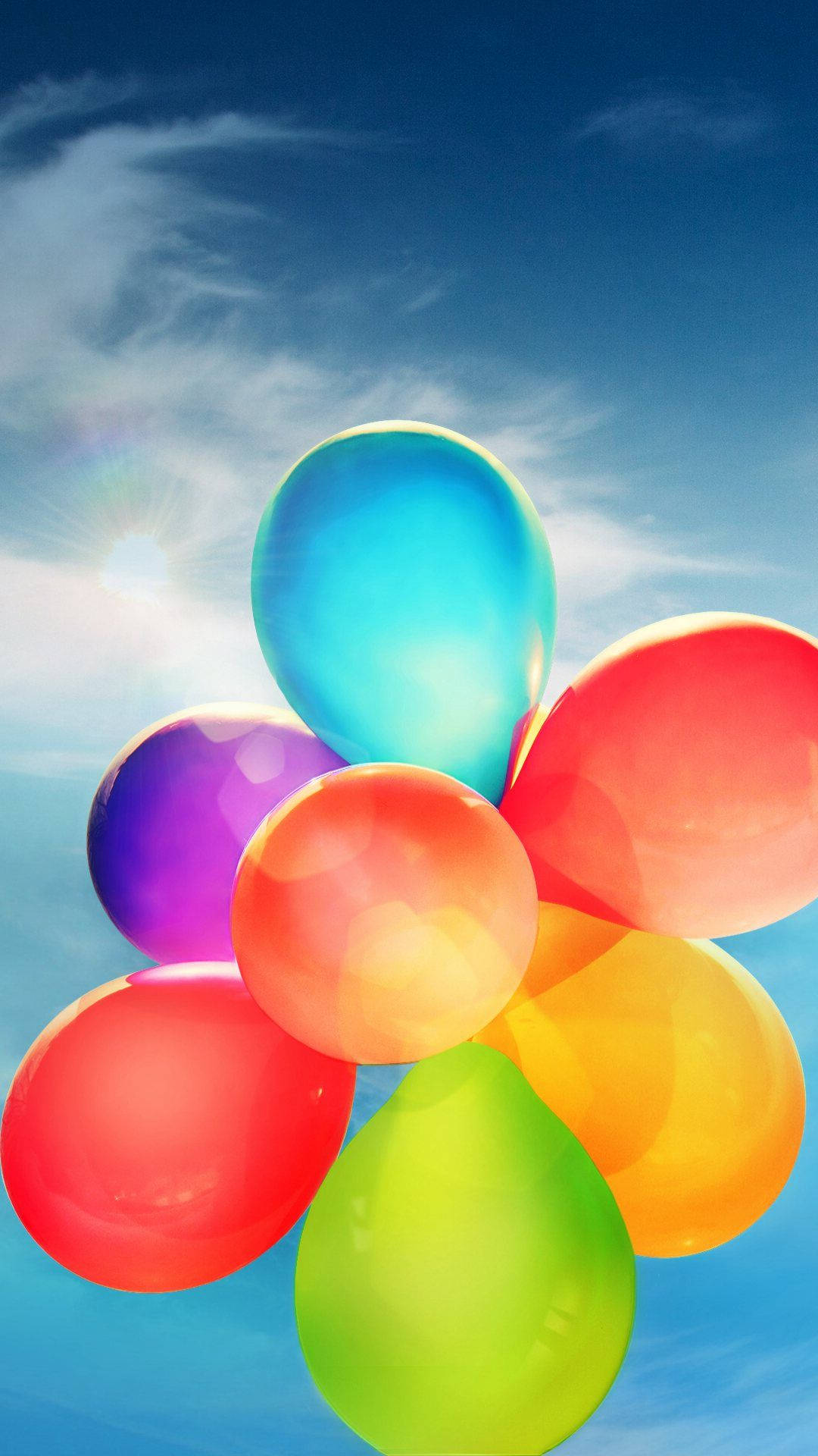 Lg Phone Colorful Balloons Wallpaper