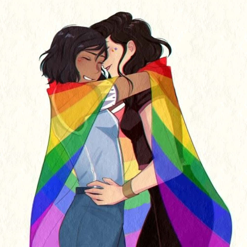 LGBT Anime Kærligheds Tapet Wallpaper