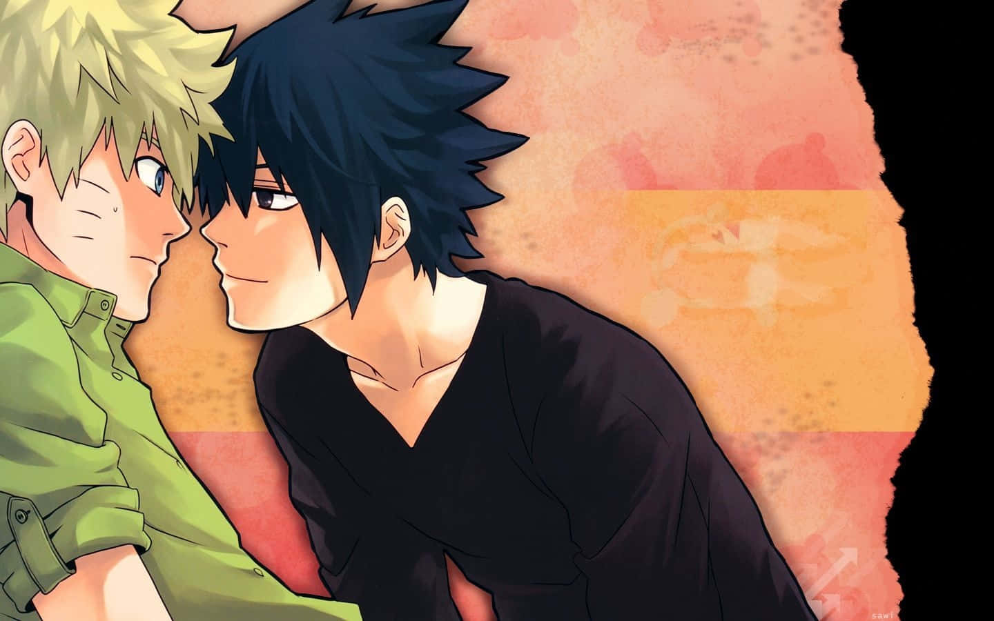 Lgbtanime Naruto & Sasuke - Lgbt Anime Naruto & Sasuke Wallpaper