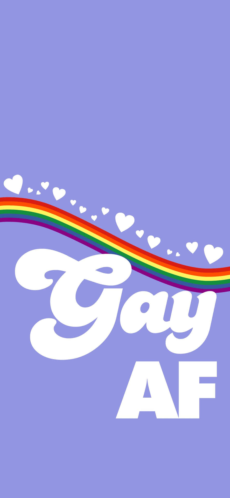 Purple Aesthetic LGBT iPhone Wallpaper
