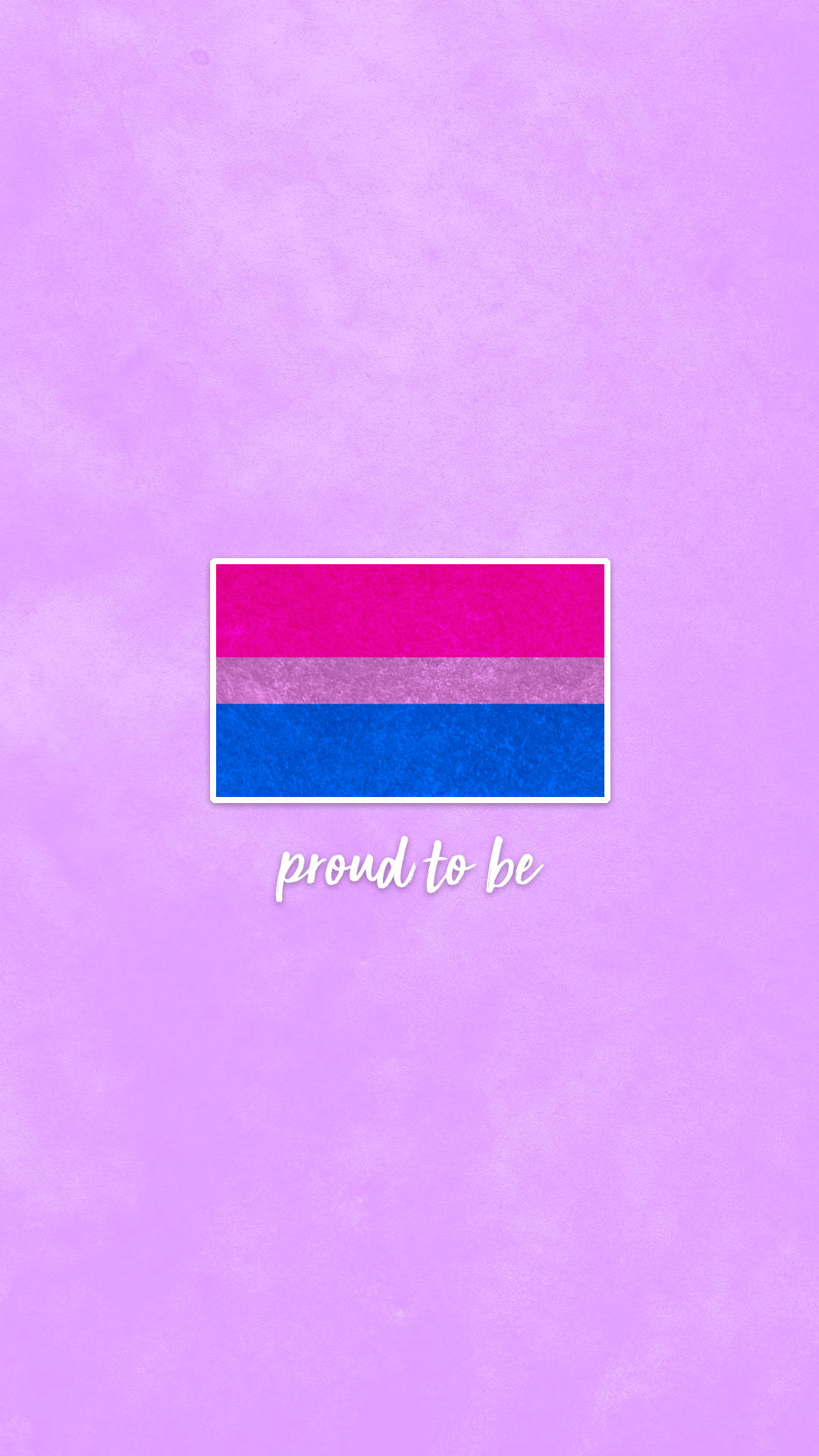LGBT Proud To Be Bisexual Wallpaper