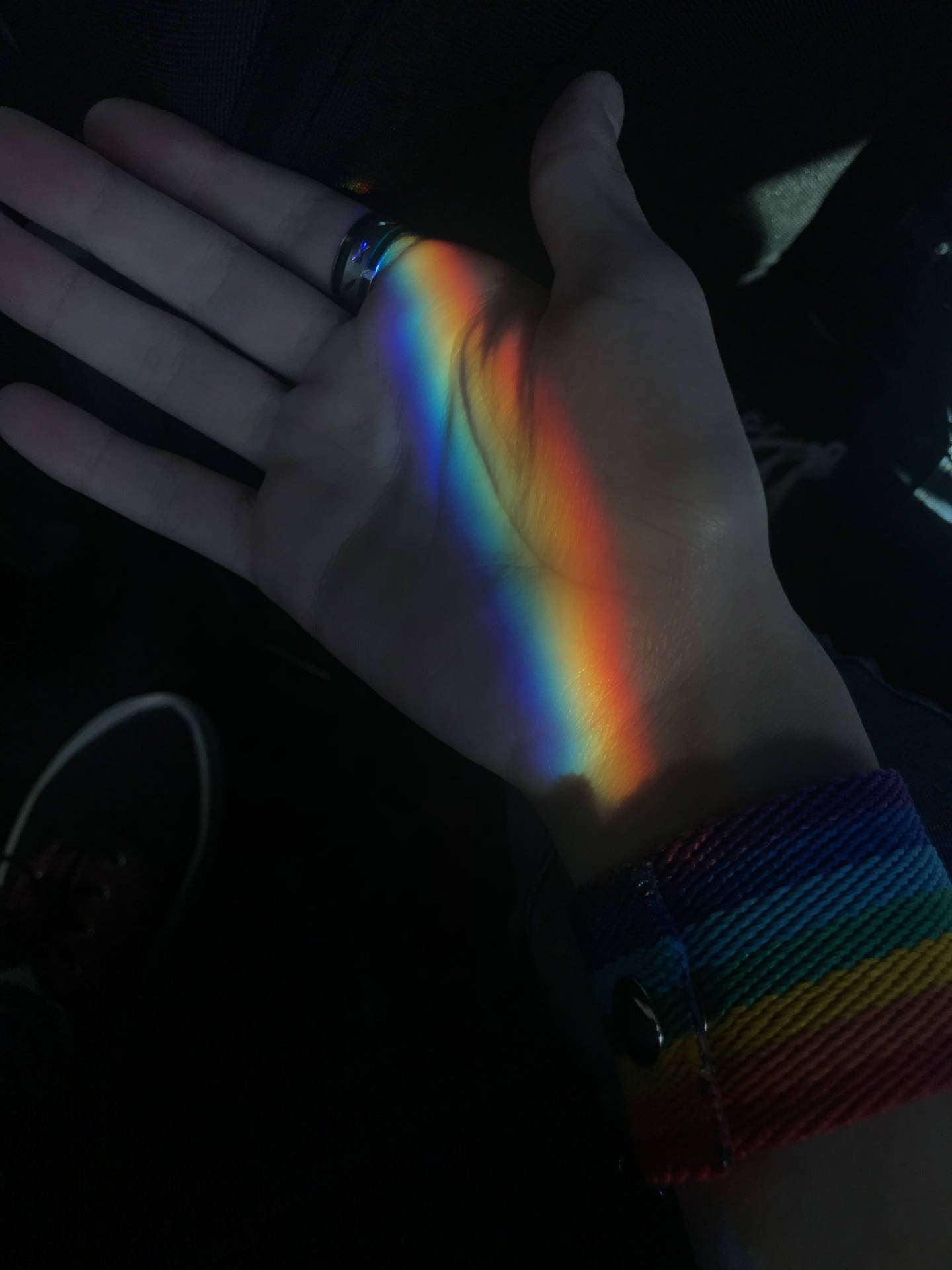 Lgbt Rainbow Reflection