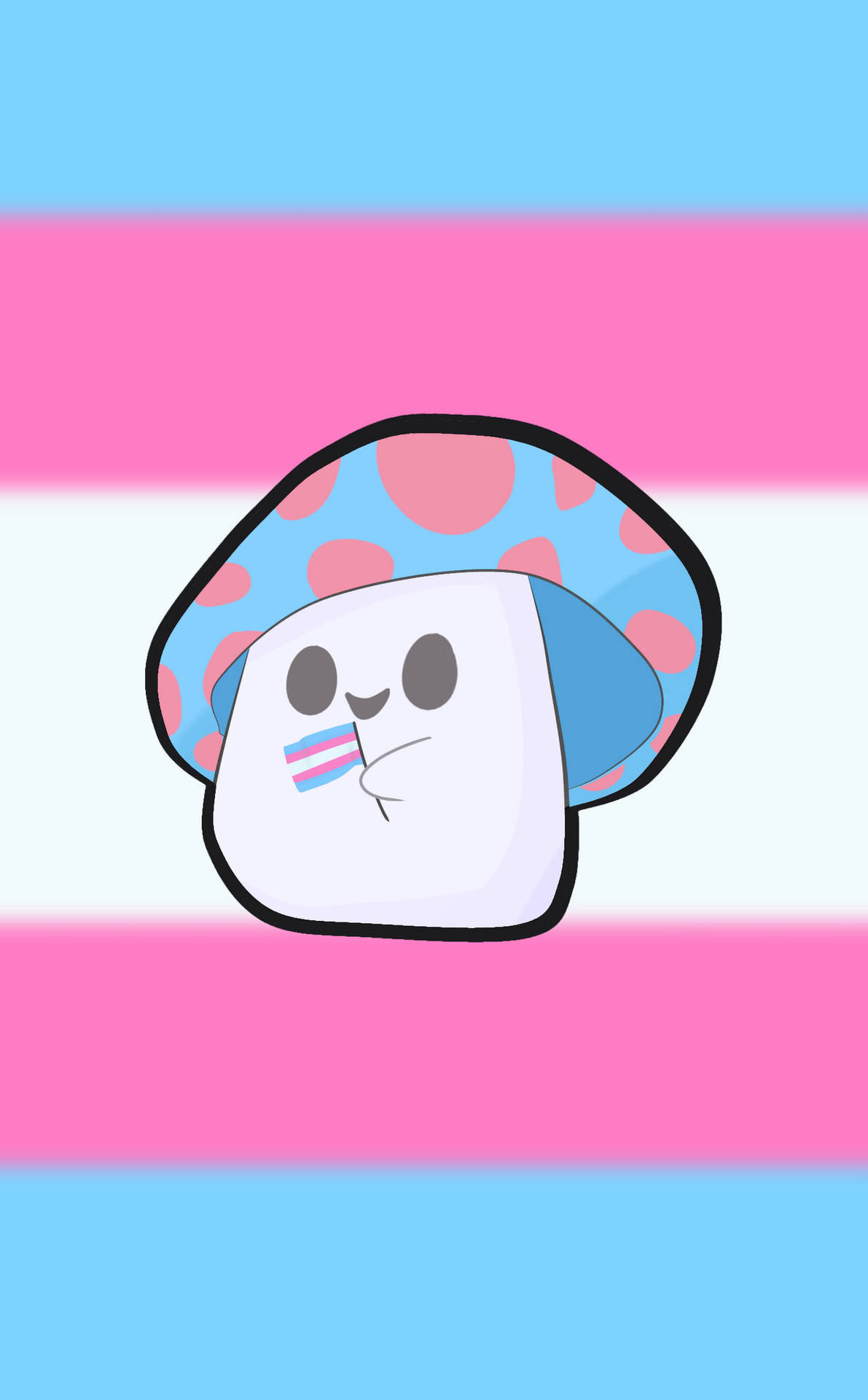 Lgbt Transgender Pride Mushroom