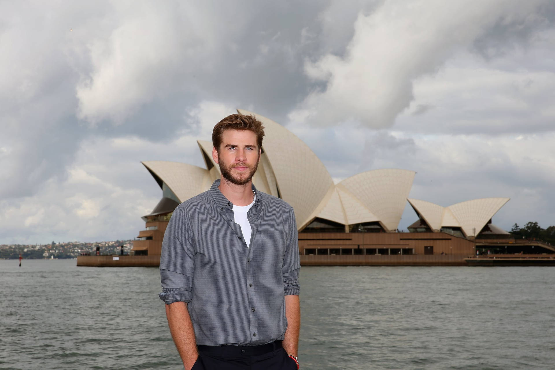 Liam Hemsworth Sydney Opera House Wallpaper