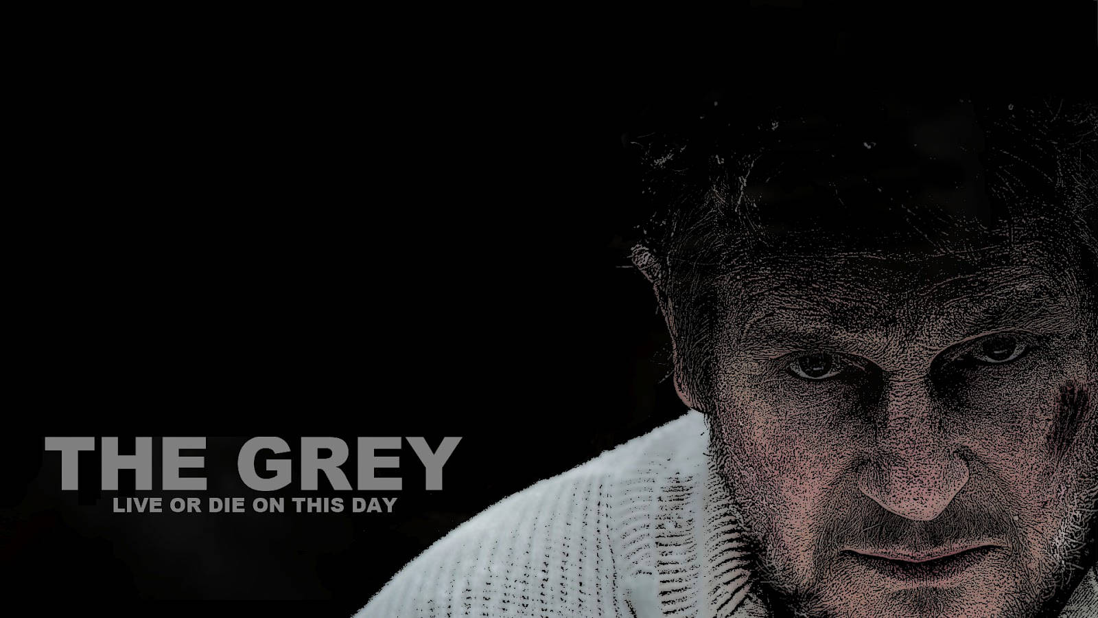 Liam Neeson John Ottway The Grey Movie Wallpaper