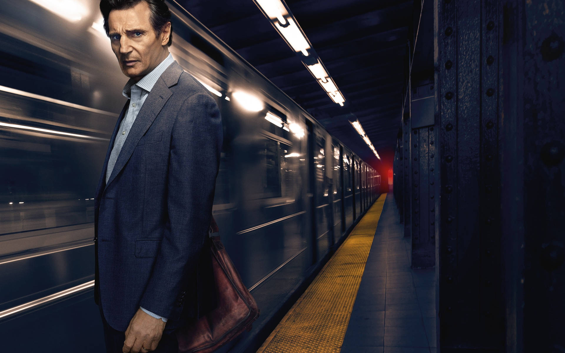 Liam Neeson Michael Maccauley The Commuter Movie Wallpaper