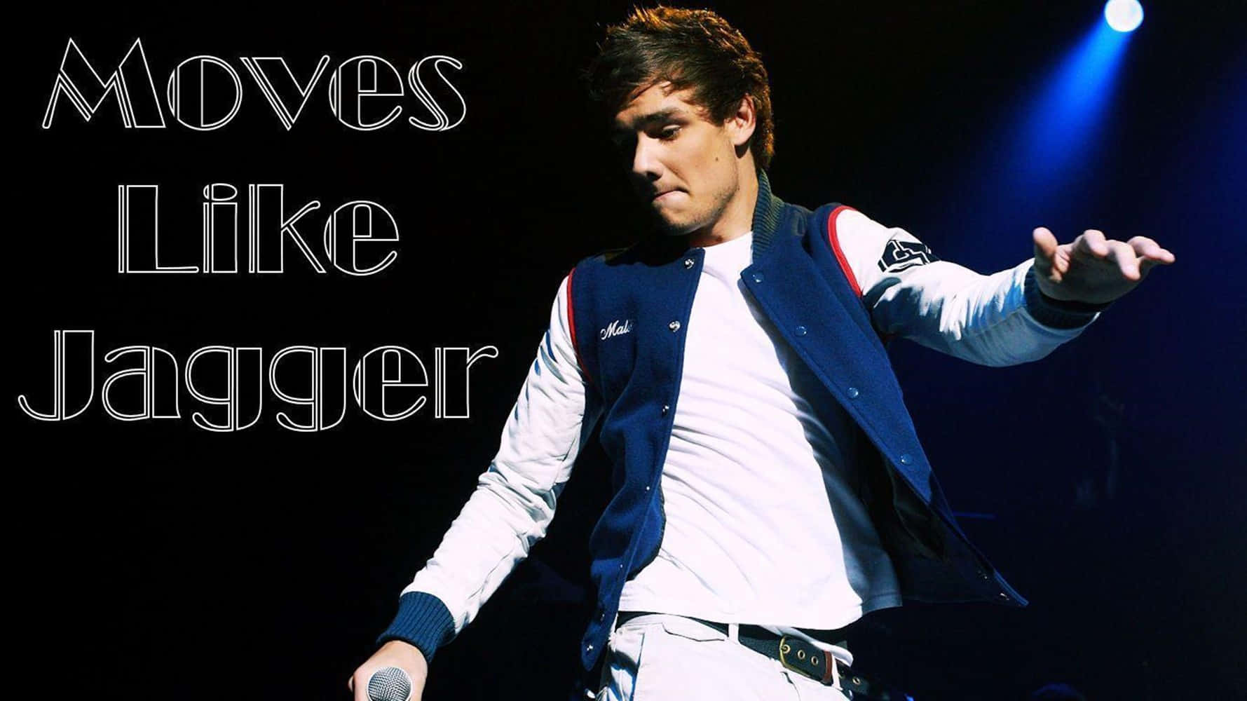 Liam Payne Stares Intently Wallpaper