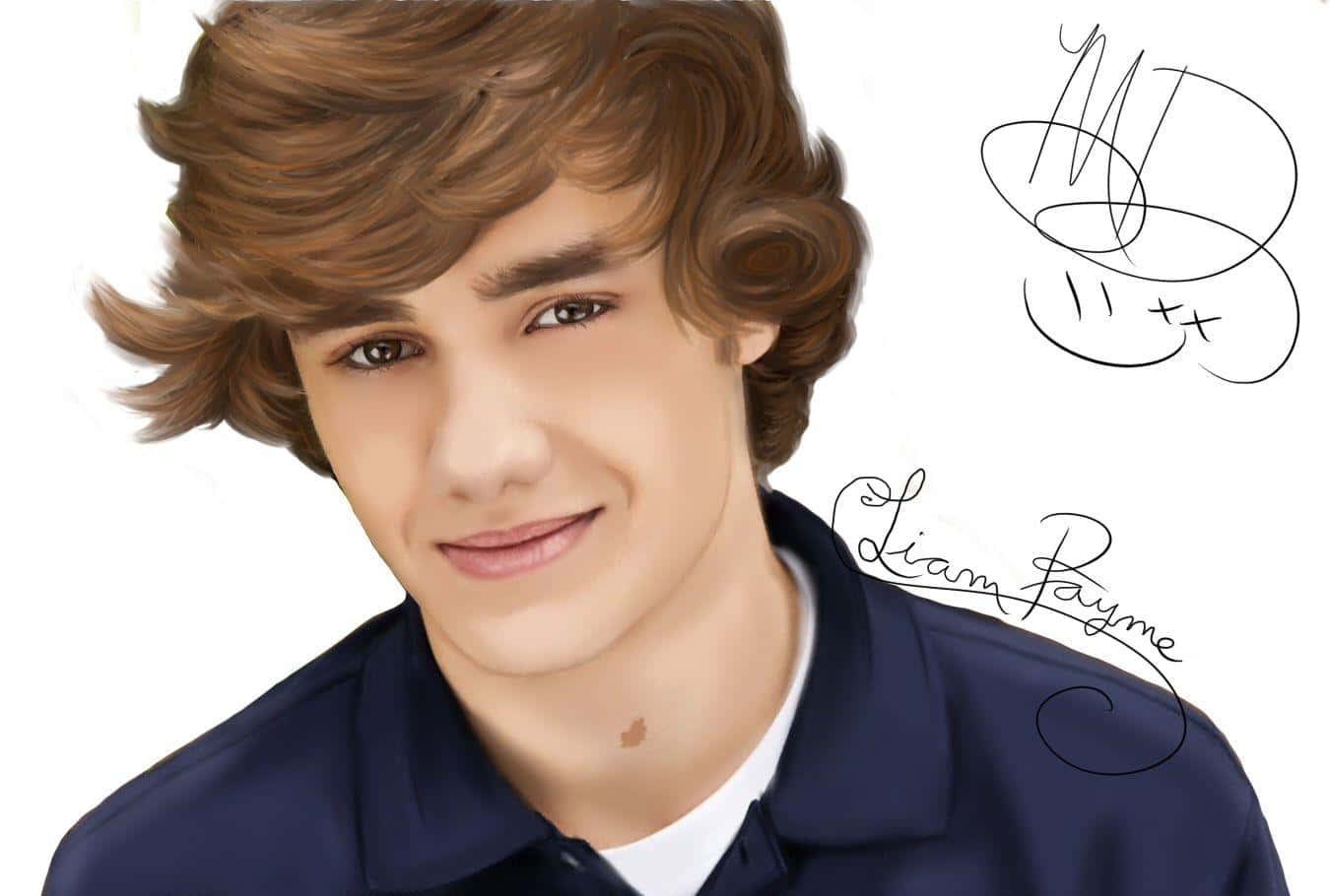 Heather Rooney Art  Colored pencil drawing of Liam Payne