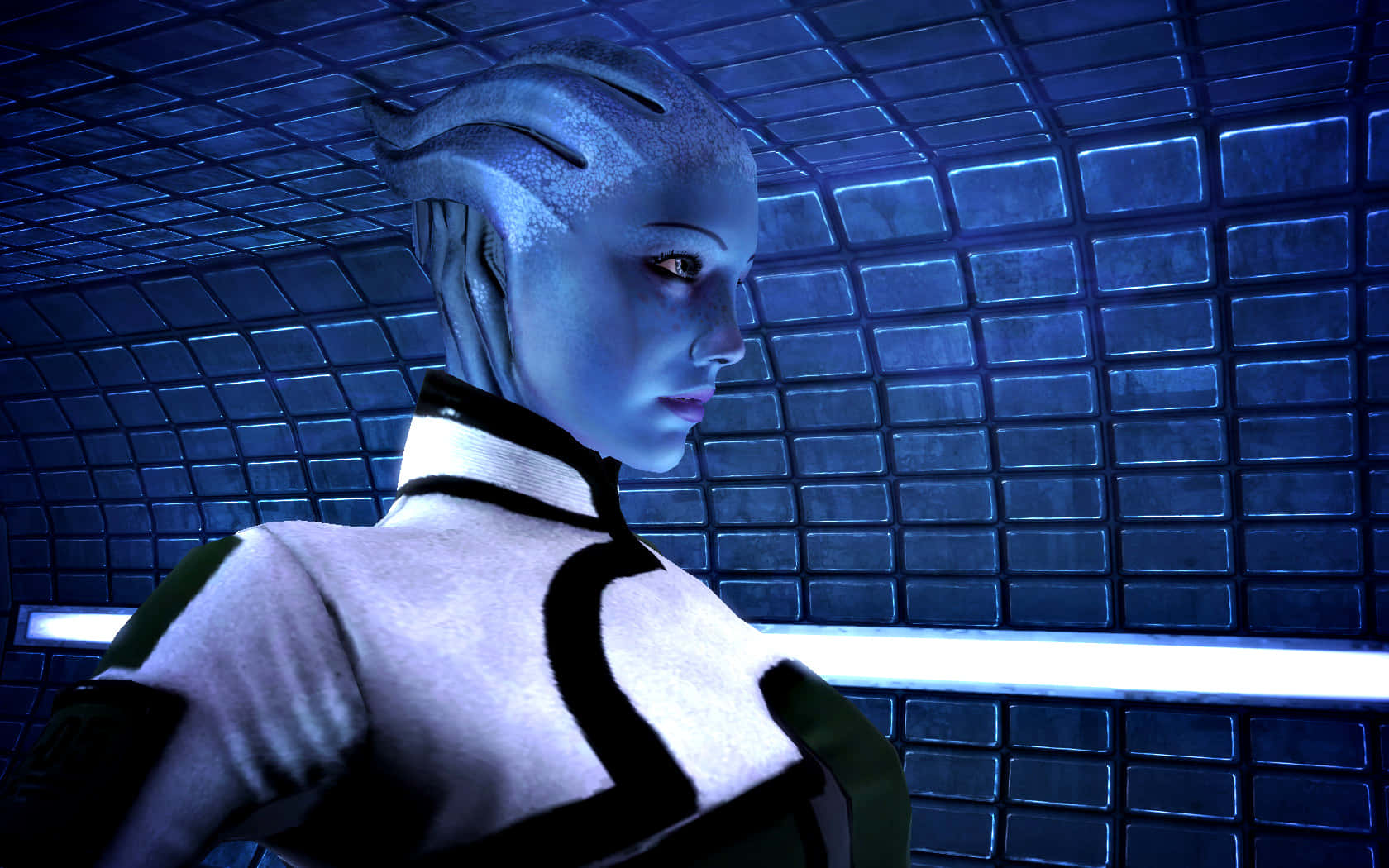 Liarat'soni, La Científica Asari Y Compañera En El Universo De Mass Effect. Fondo de pantalla