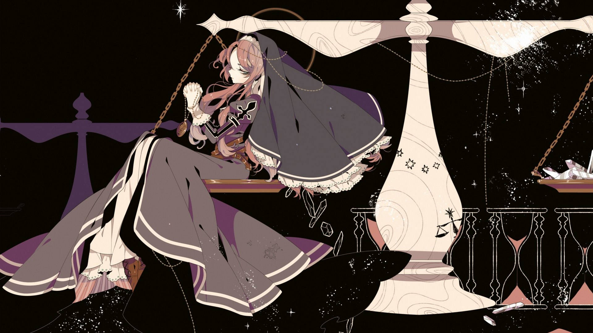 Libra Anime Priestess Aesthetic Picture