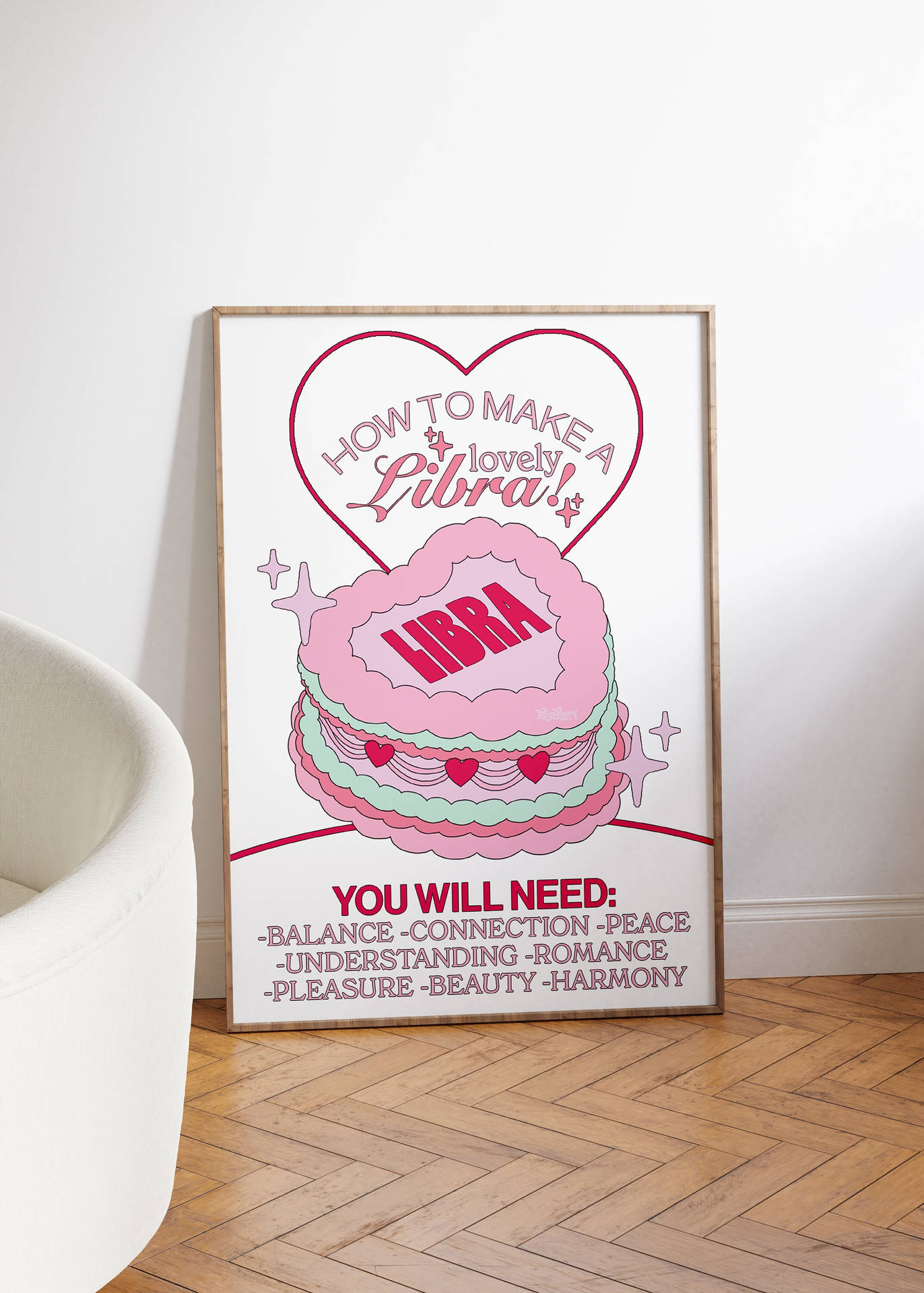 Libra Cake Poster Picture