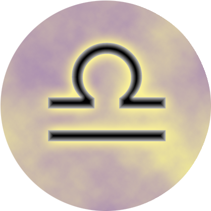 Libra Zodiac Symbol Icon PNG