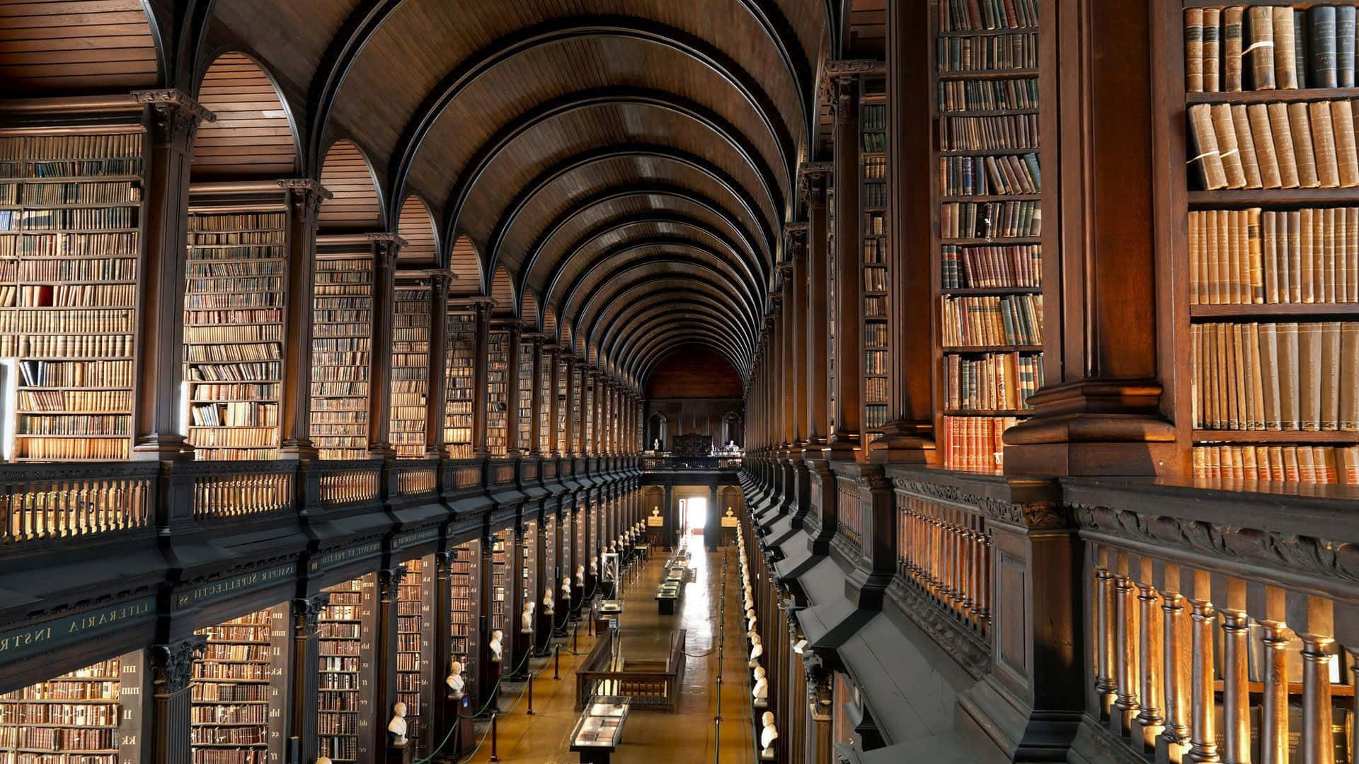 Dublin Old Library Background