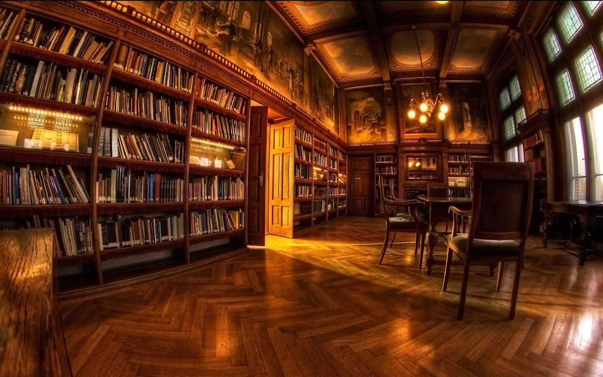 Download Library Background 1920 x 1200 
