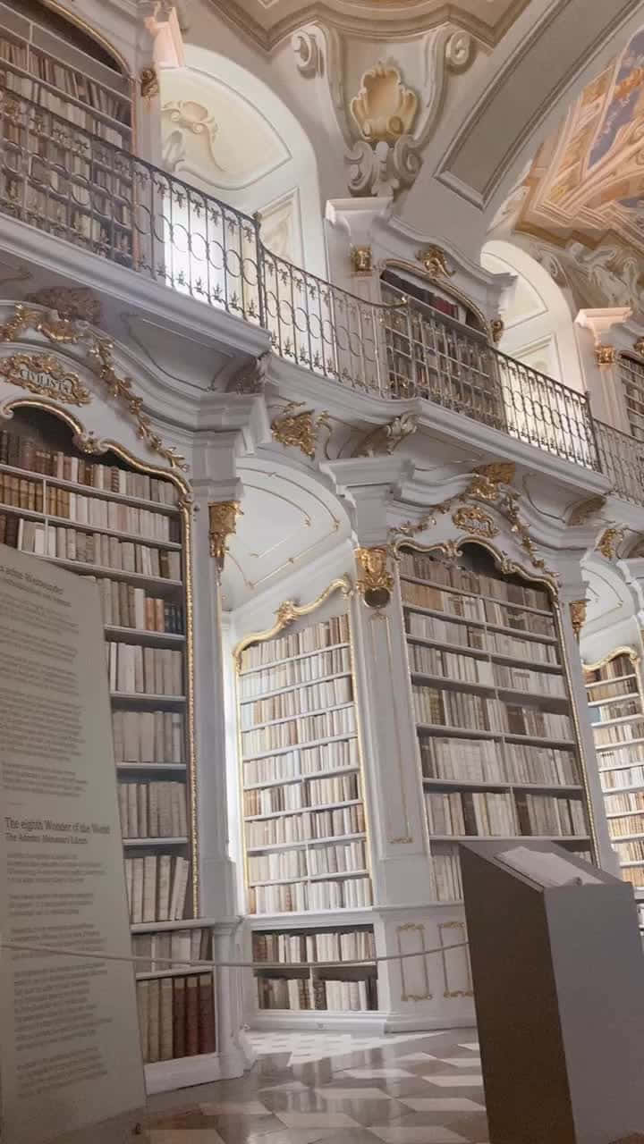 A Serene Library with Endless Knowledge