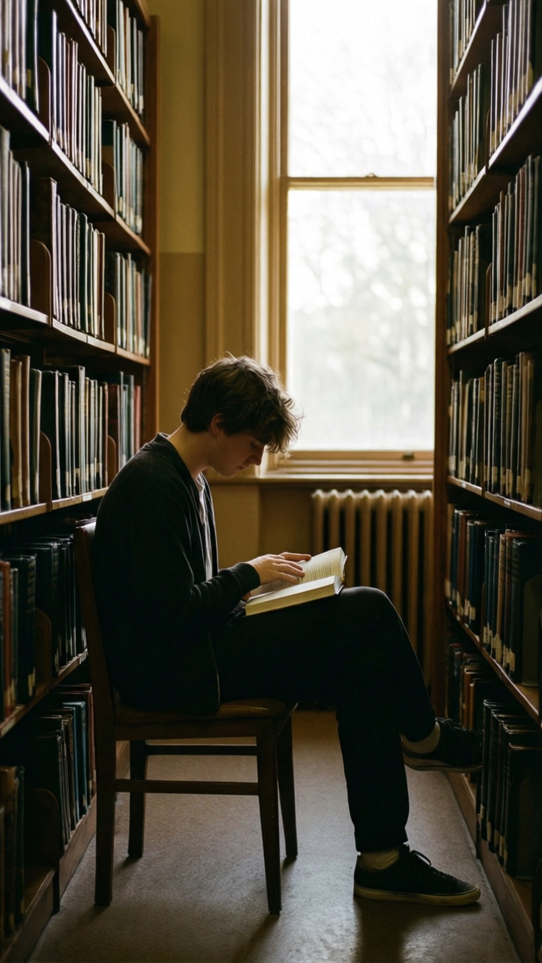 Library Study Session Wallpaper