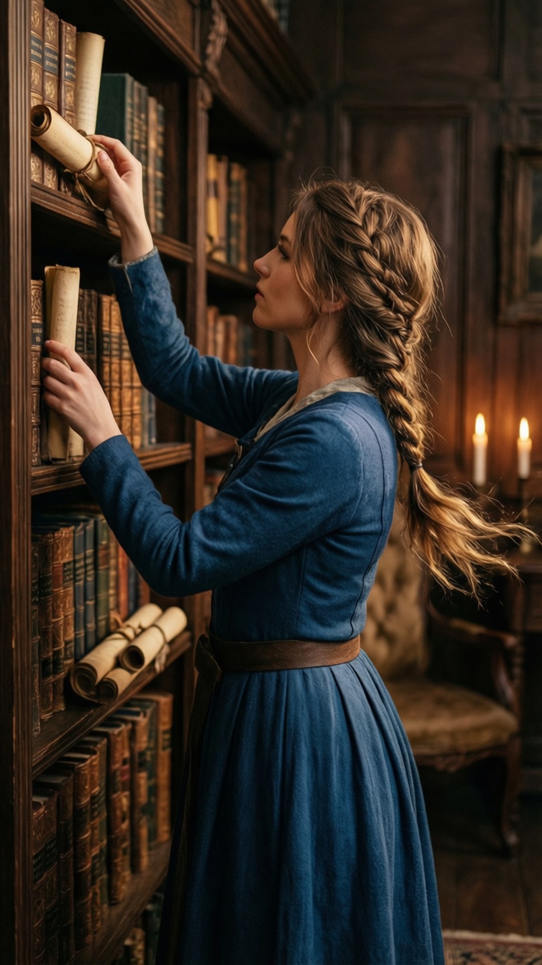Bibliotheks-Lernsitzung Wallpaper