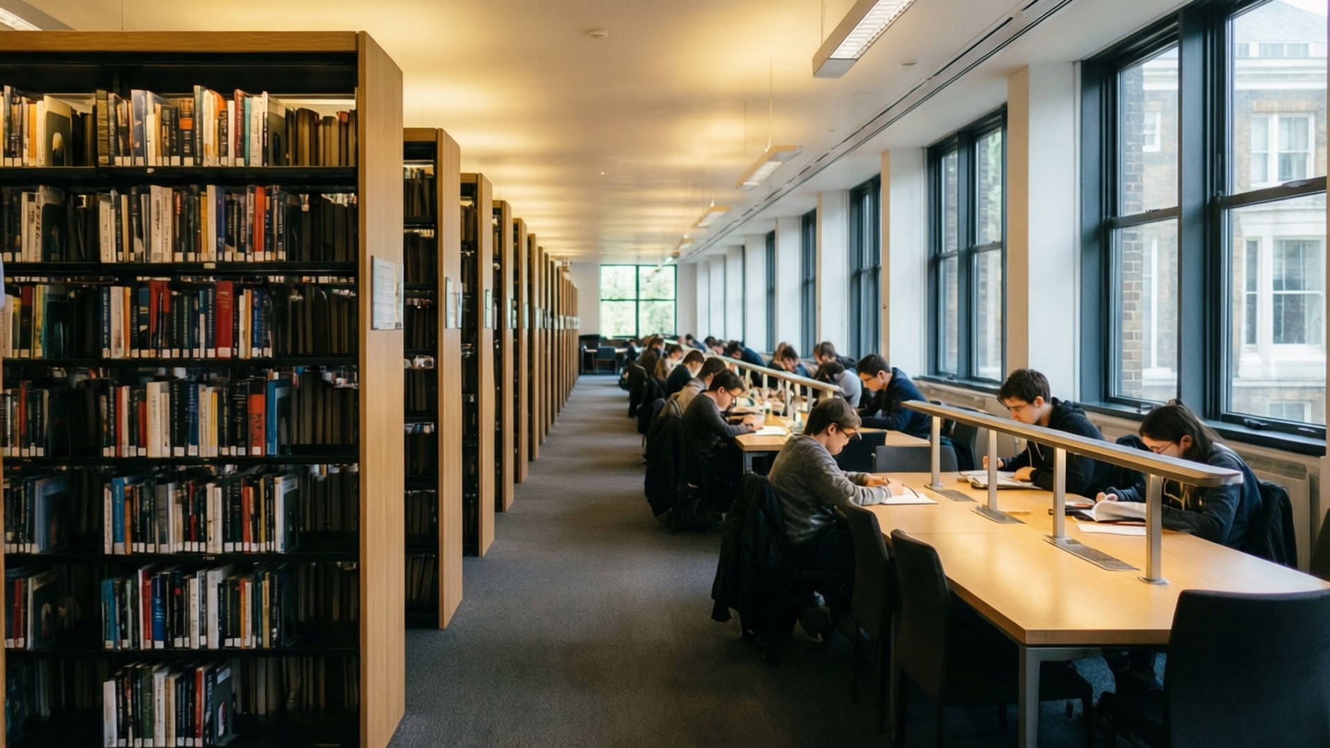 Bibliotheekstudieruimte Achtergronden