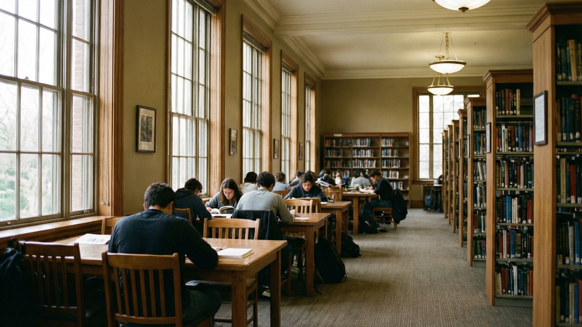 Bibliotheek Studieplek Achtergronden