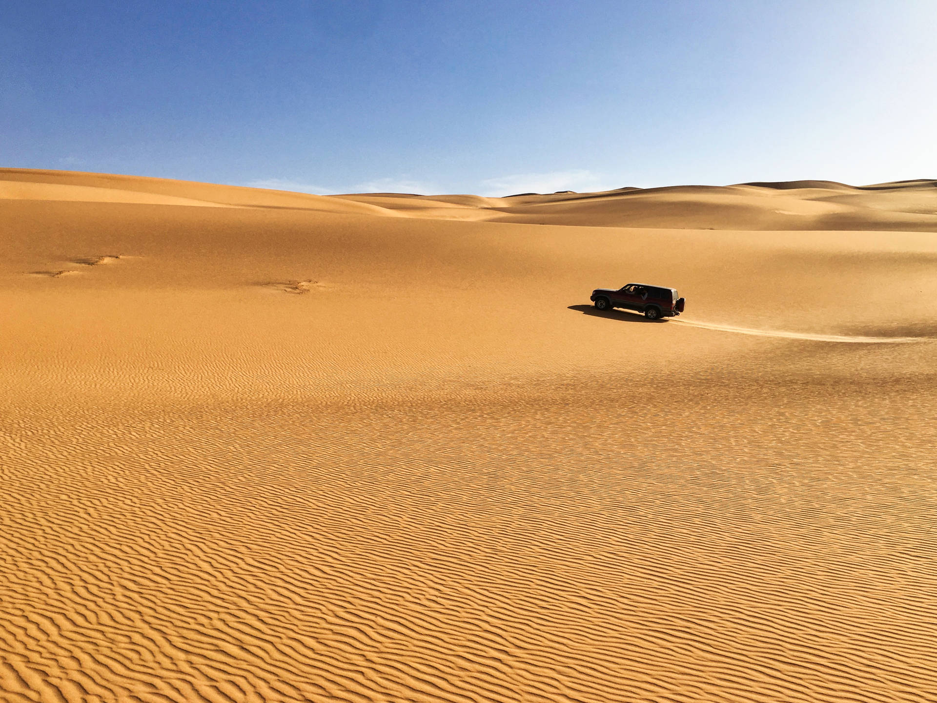 Libya Desert Wide Shot