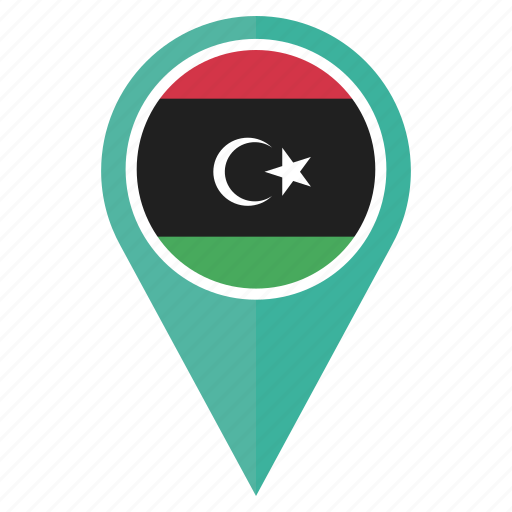 Libya Location Icon PNG