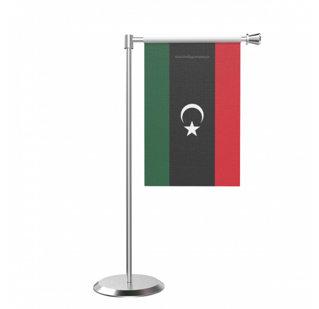 Libyan Flag Desk Display PNG