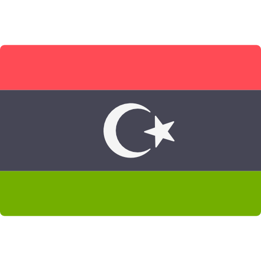 Libyan Flag Graphic PNG