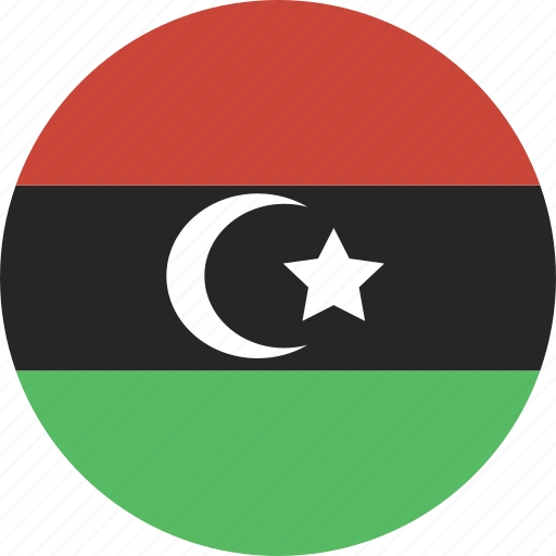 Libyan Flag Graphic PNG
