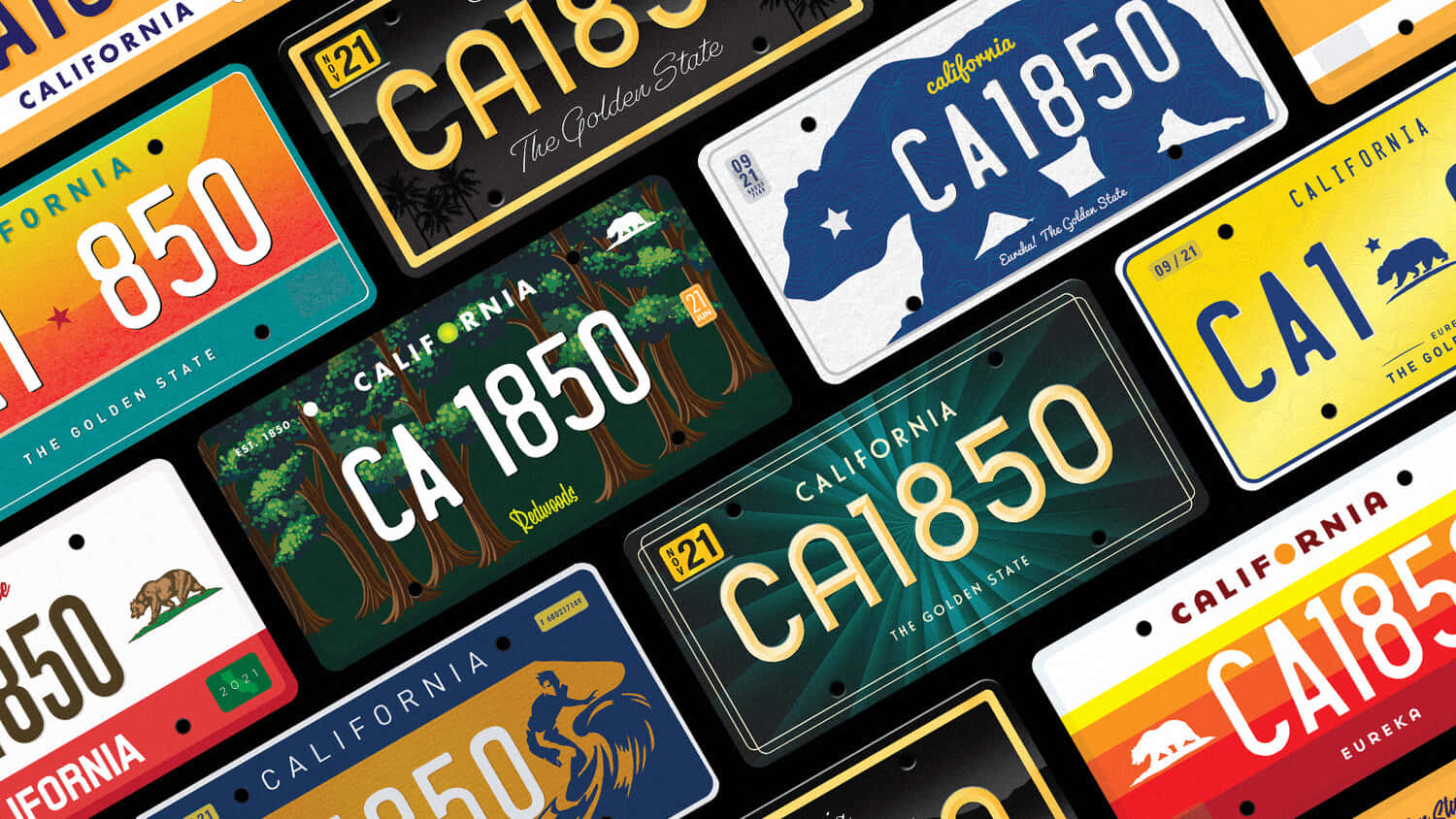 States of License Plates