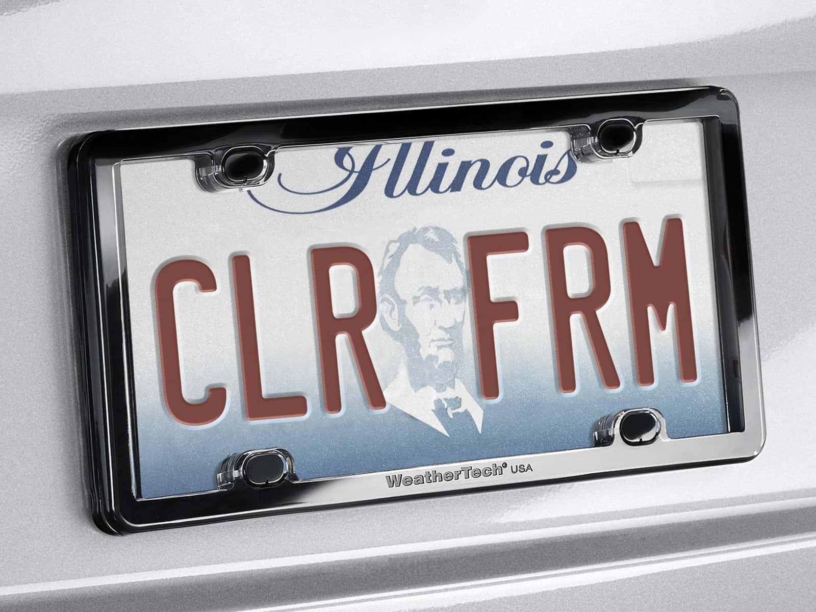 License Plate Frame Word Crfm
