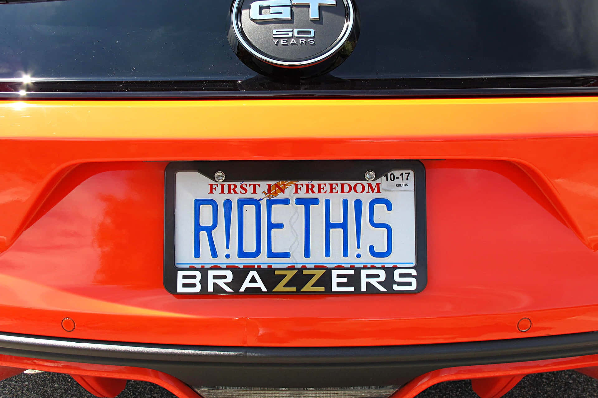 "Customizable License Plate Options"
