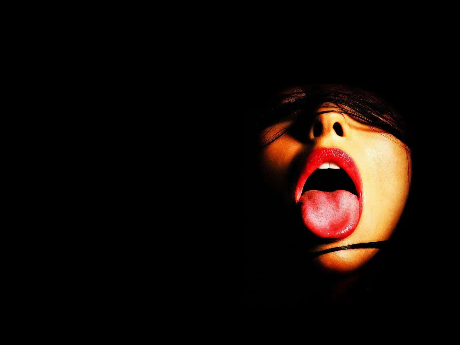 Lick It Tongue Out Cover Photo Wallpaper