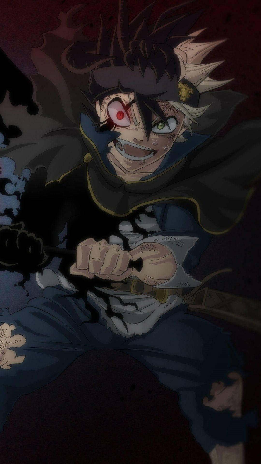 Liebe Black Clover Blue Anime Outfit Wallpaper