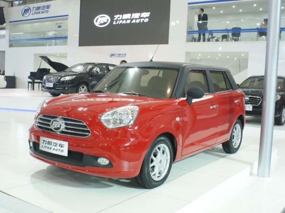 Lifan 320 Hatchback In Urban Setting Wallpaper