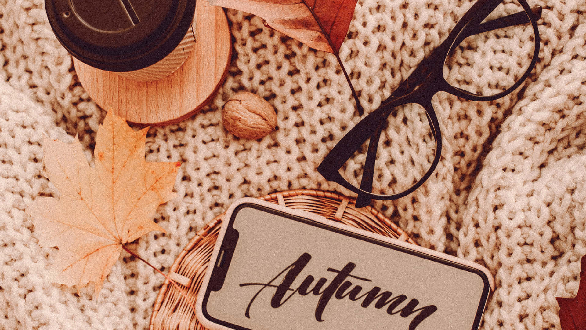 Autumn Life Aesthetic Desktop Wallpaper