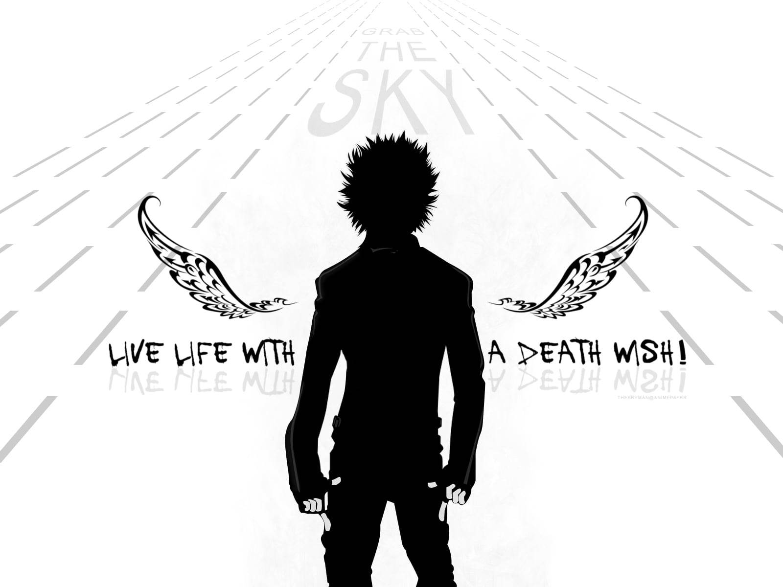 The Sky We Live With Death Wish Wallpaper Wallpaper