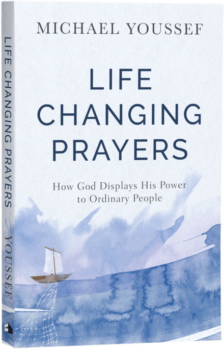 Life Changing Prayers Book Cover PNG