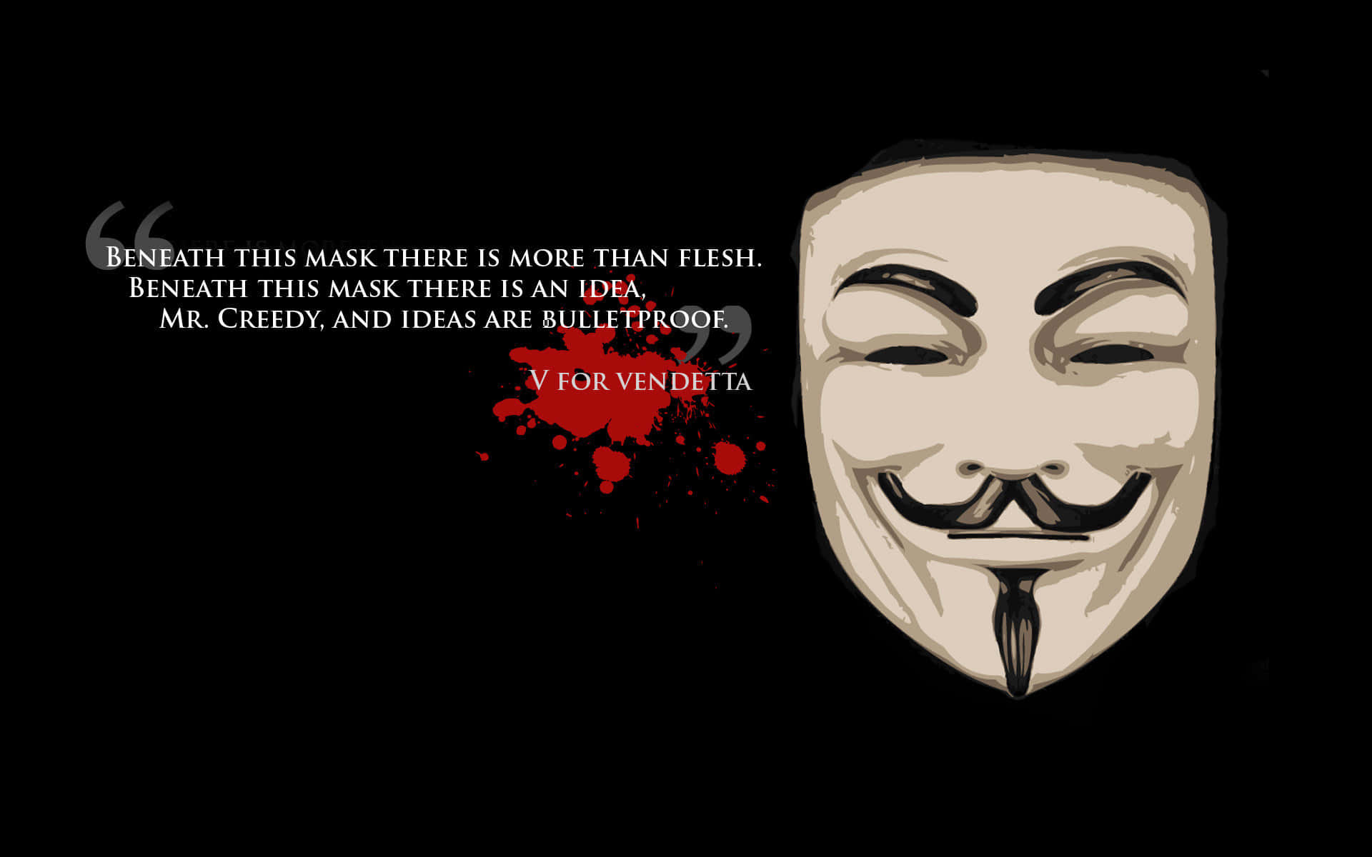 Life Is Good Vendetta Wallpaper