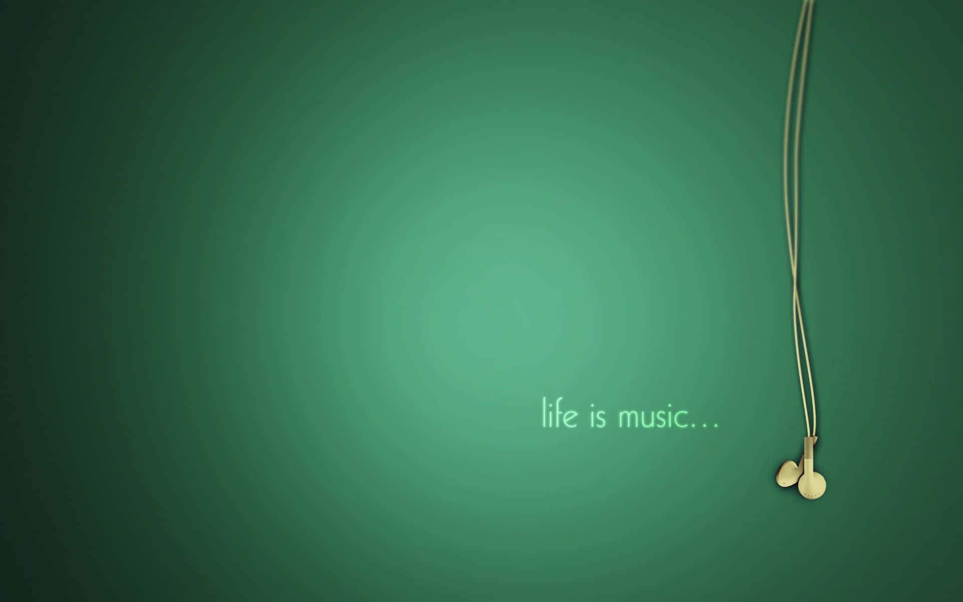 Life Is Good Music Wallpaper
