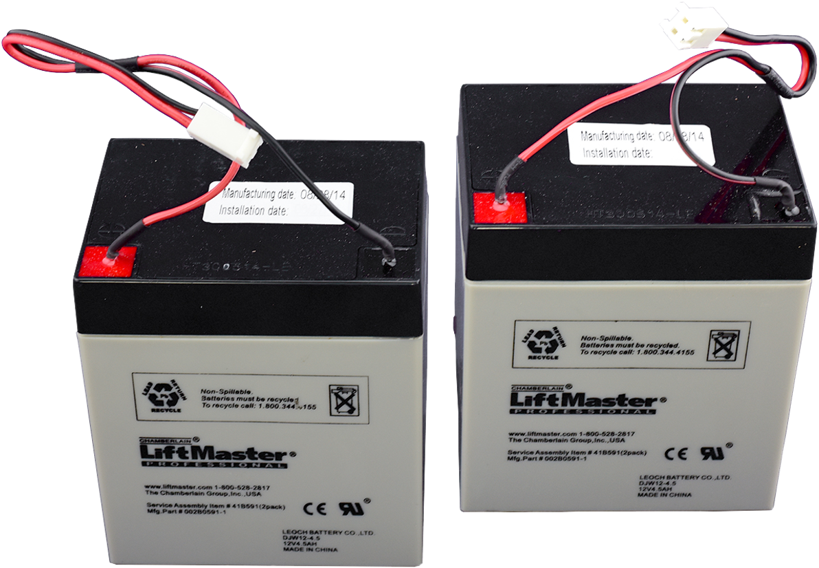 Lift Master Sealed Lead Acid Batteries PNG