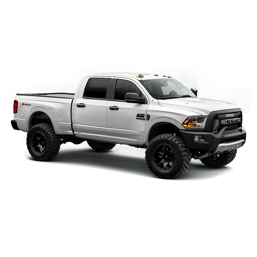 Lifted Pickup Truck Png 06252024 PNG