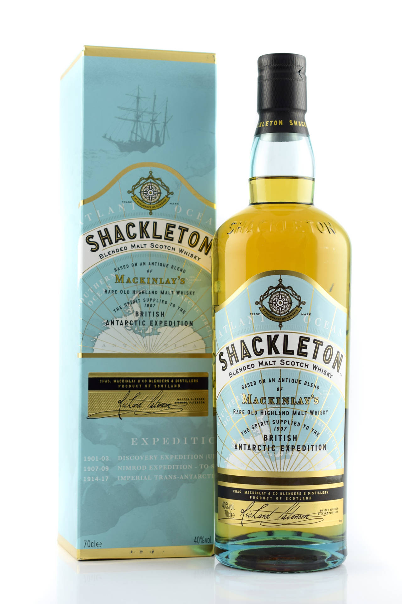 Leichtesbernstein Shackleton Whisky Foto Wallpaper