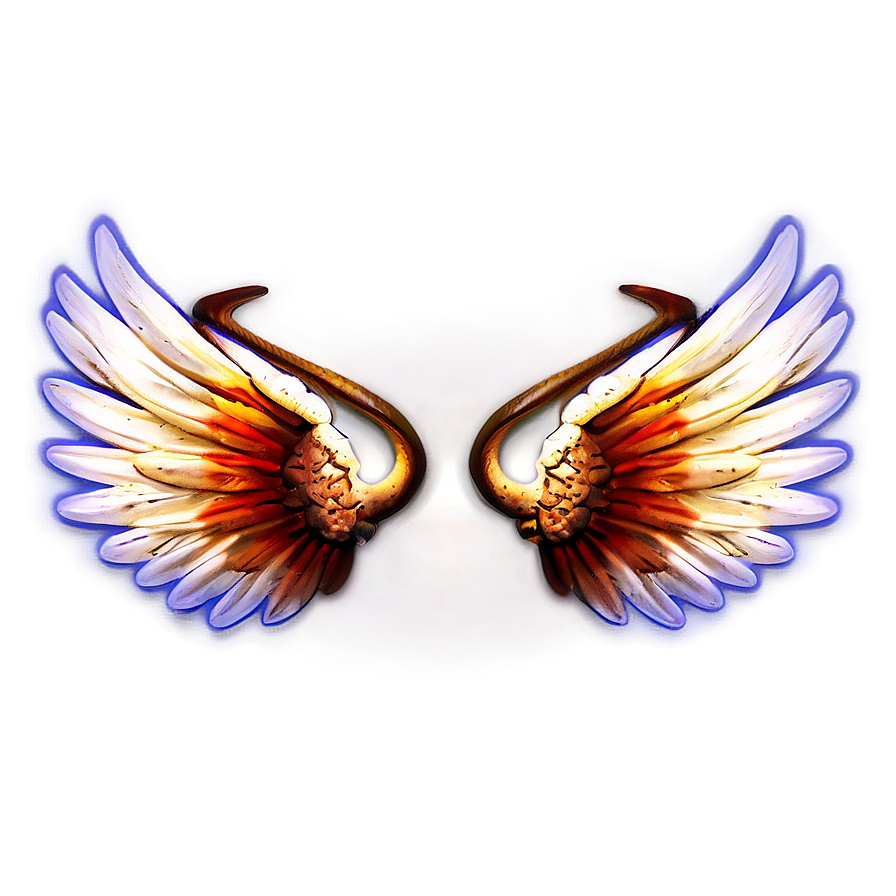 Light Angel Wings Artwork Png 05042024 PNG