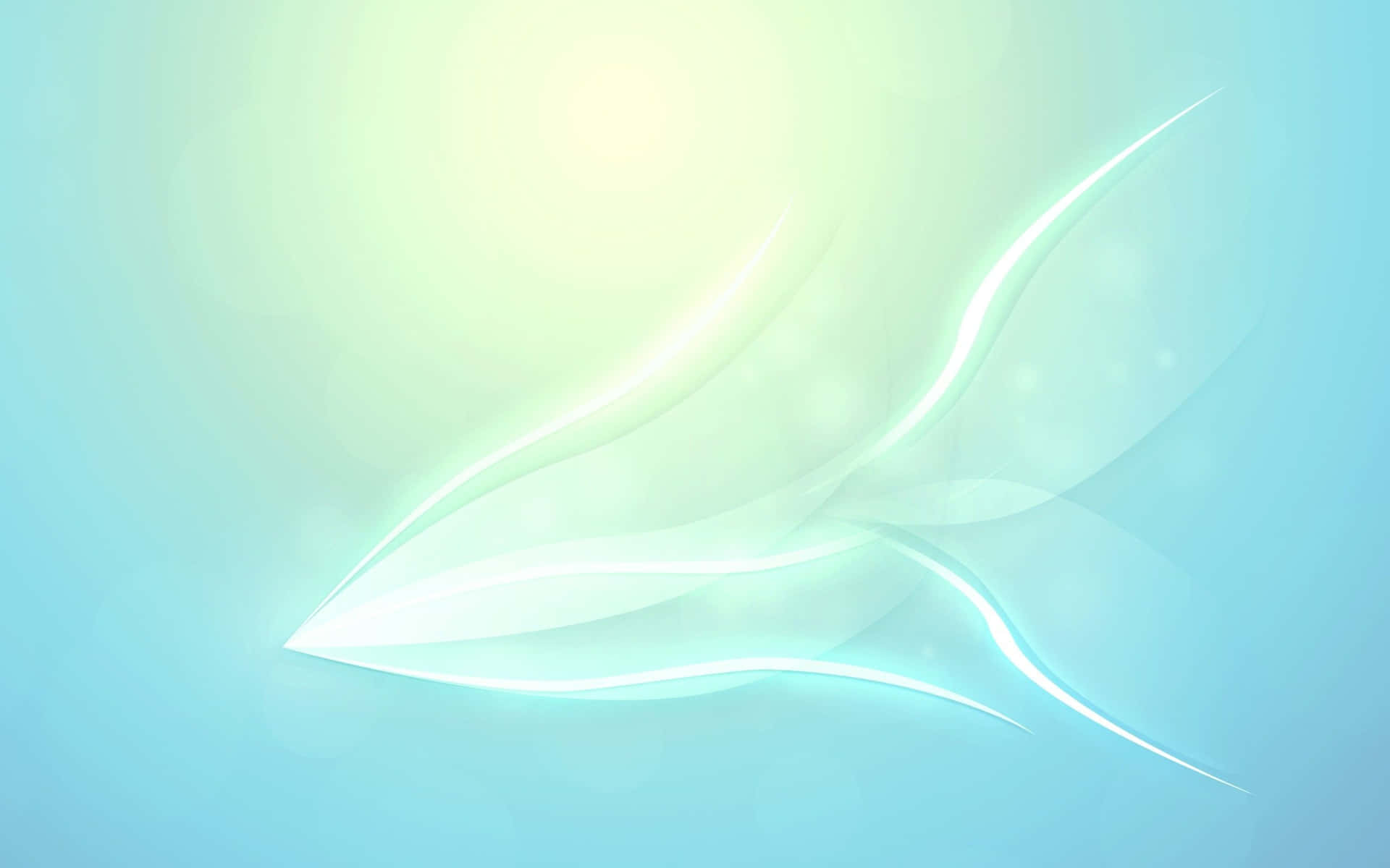 Soft Blue Curved Light Background